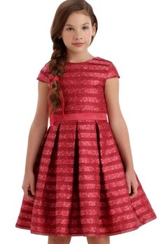 Vestido Infantil Vermelho Petit Cherrie