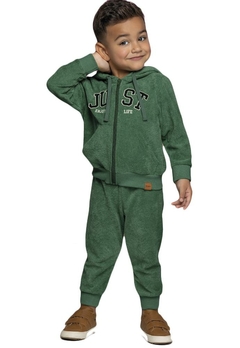 Conjunto Jaqueta Calça Verde Infantil Colorittá - comprar online