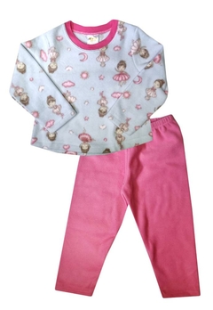 Pijama Infantil Plush Estampado Have Fun