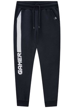 Calça Moletom Gamer Preto Johnny Fox