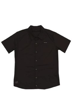 Camisa Botões Infantil Preto Ok & Pakita