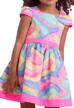 Vestido Infantil Tie Dye Mon Sucre - comprar online