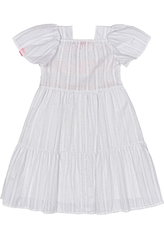 Vestido Curto Infantil Branco Momi - comprar online