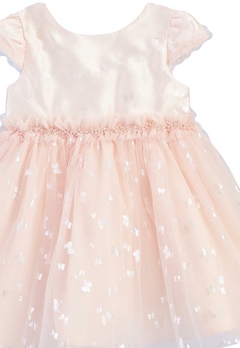 Vestido Bebê Rosa Bordado Petit Cherie - comprar online