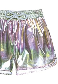 Short Infantil Metalic Holografico Açucena - comprar online