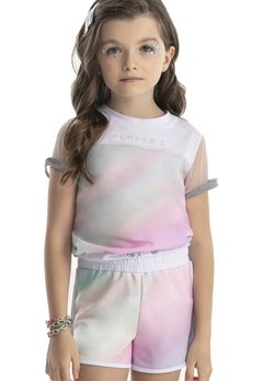 Conjunto Infantil Tie Dye Hi! Angel