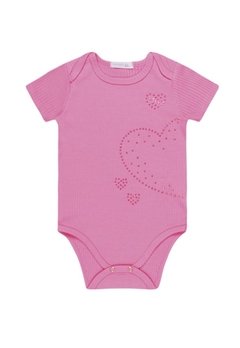 Conjunto Body Infantil Rosa Açucena - comprar online