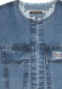 Colete Infantil Jeans Charm Catavento - comprar online