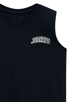 Camiseta Regata Preta Johnny Fox - comprar online