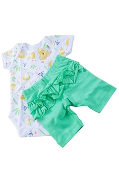 Conjunto Infantil Longo Verde Baby Fashion
