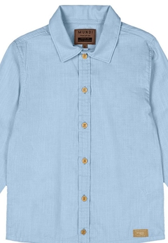 Camisa Viscose Azul Infantil Brandili - comprar online