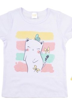 Pijama Infantil Estampado Branco Have Fun - comprar online