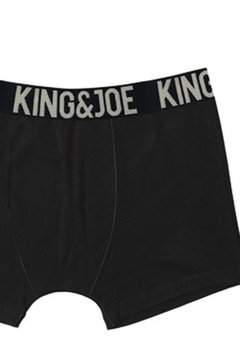 Cueca Boxer Lisa Preta King & Joe - comprar online