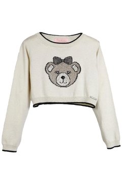 Conjunto Calça Infantil Urso Branco Pituchinhus - comprar online