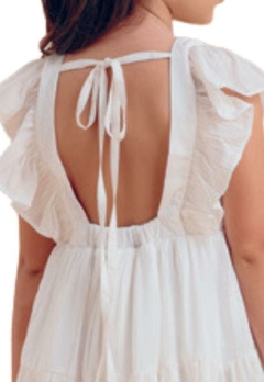Vestido Branco Bordado Infantil Petit Cherie - comprar online