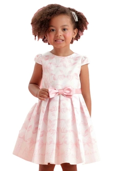 Vestido Festa Infantil Rosa Petit Cherrie - comprar online