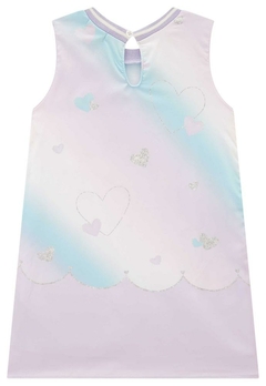 Vestido Infantil Estampado Lilás Infanti - comprar online
