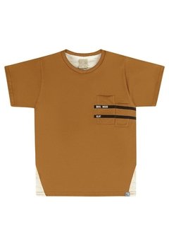 Camiseta Infantil Mostarda Colorittá