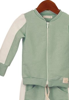 Conjunto Moleton Infantil Verde Bugbee - comprar online