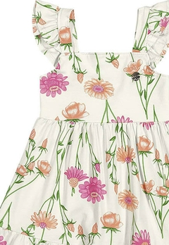 Vestido Infantil Cotton Estampado Brandili - comprar online