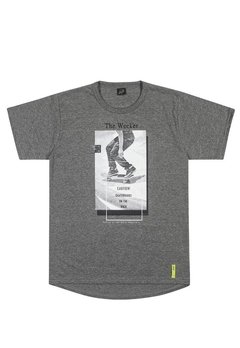 Camiseta Infantil The Worker Cinza Elian - comprar online