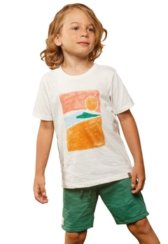 Conjunto Bermuda Camiseta Sol Infantil BugBee - comprar online