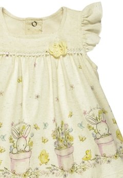 Vestido Bebê Amarelo Anjos Baby - comprar online