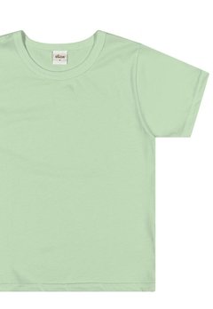 Camiseta Manga Curta em M/M Penteada Verde ELIAN - comprar online