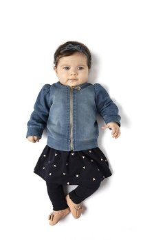 Jaqueta Infantil Jeans TMX Kids e Teens