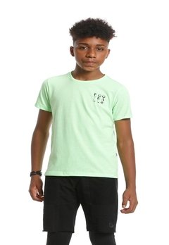 Camiseta Infantil Verde Football Banana Danger