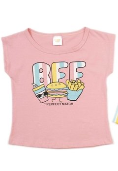 Pijama Infantil Estampado Rosa Have Fun - comprar online