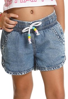 Shorts Infantil Jeans Poah Noah