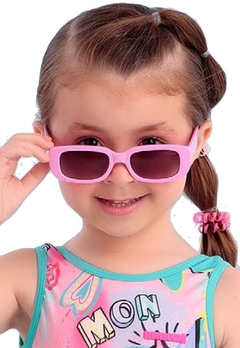 Oculos Sol Rosa Infantil Mon Sucrê