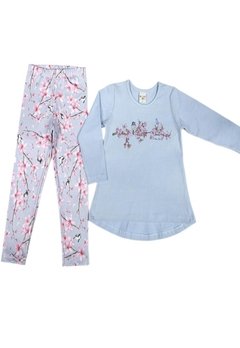 Conjunto Legging Infantil Azul Have Fun - comprar online
