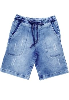 Bermuda Infantil Jeans Claro Vigat