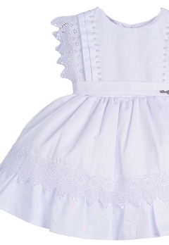 Vestido Batizado Infantil Branco Two Angels - comprar online