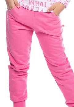 Calça Moletom Infantil Rosa Have Fun - comprar online