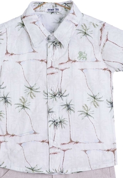 Conjunto Camisa Bermuda Estampada Linna Valentina - comprar online