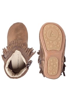 Bota Bebê Franja Bronze Tip Toey Joey. - comprar online