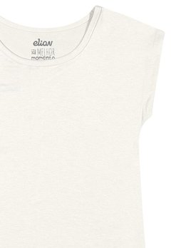 Blusa MC em Gênova Viscose Branco ELIAN - comprar online