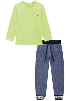 Conjunto Calça Infantil Verde Lucboo