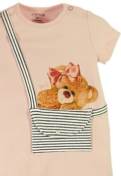 Macacão Curto Urso Berlim Rosa GROW UP - comprar online