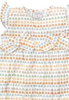 Macacão Curto Bebê Amarelo Tilly Baby - comprar online