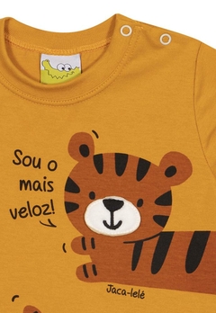 Conjunto Camiseta Bermuda Infantil Abóbora Nini & Bambini - comprar online