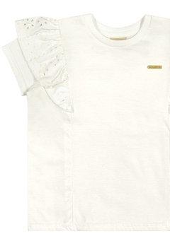 Blusa Infantil Malha Branca Colorittá - comprar online