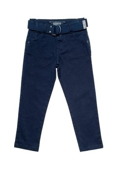 Calça com Cinto Azul Marinho Mania Kids