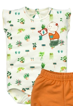 Conjunto Curto Ursinha Jardinagem Tilly Baby - comprar online