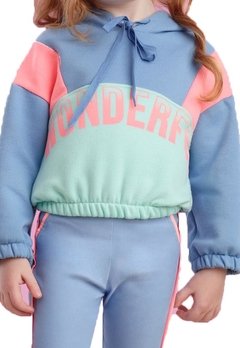 Conjunto Calça Infantil Azul Wonderful Mon Sucre - comprar online