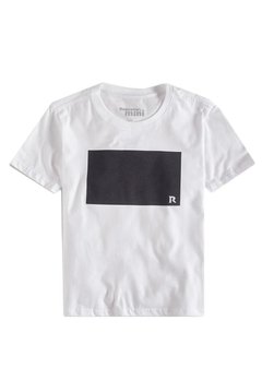 Camiseta Infantil Branco Estampado Reserva Mini