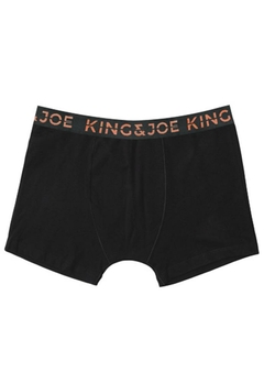 Cueca Boxer Elástico Neon Preto King & Joe